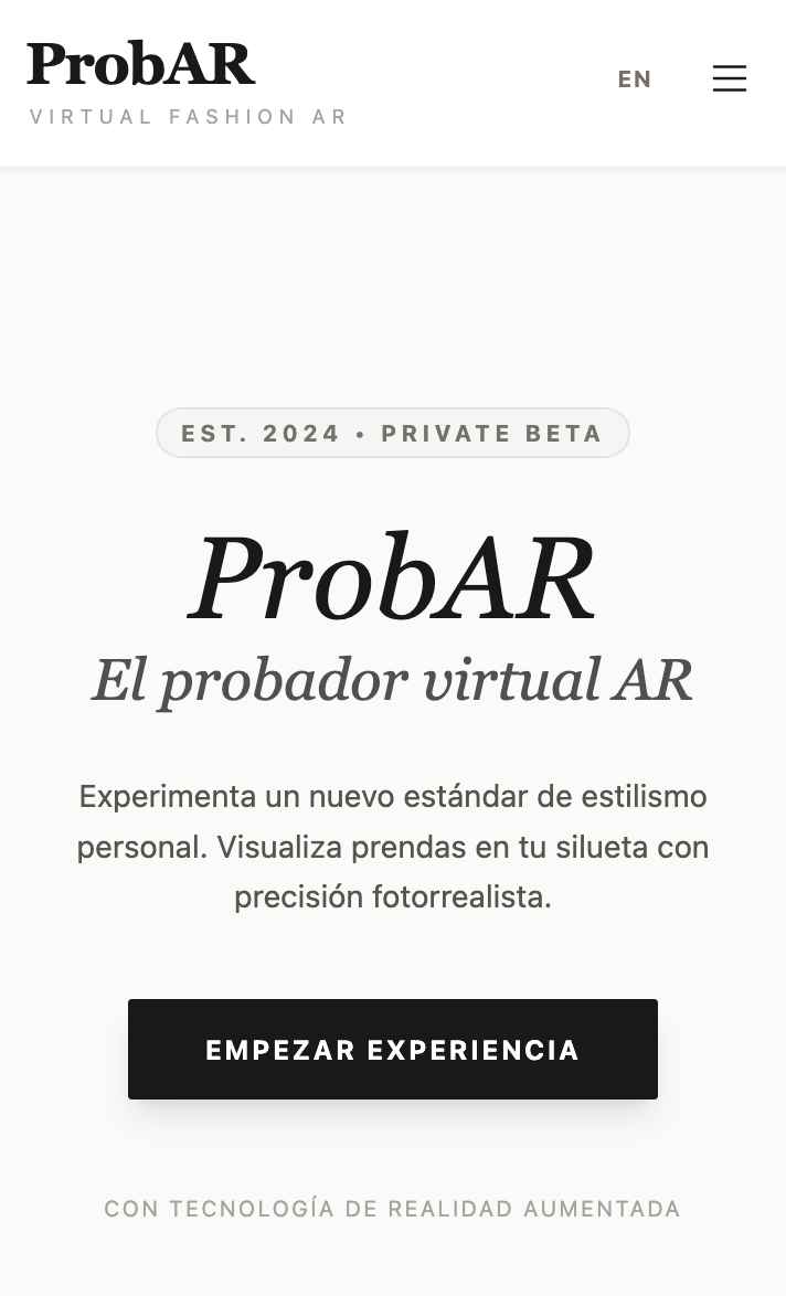 ProbAR - App desarrollada por Casa Paz en Jerez